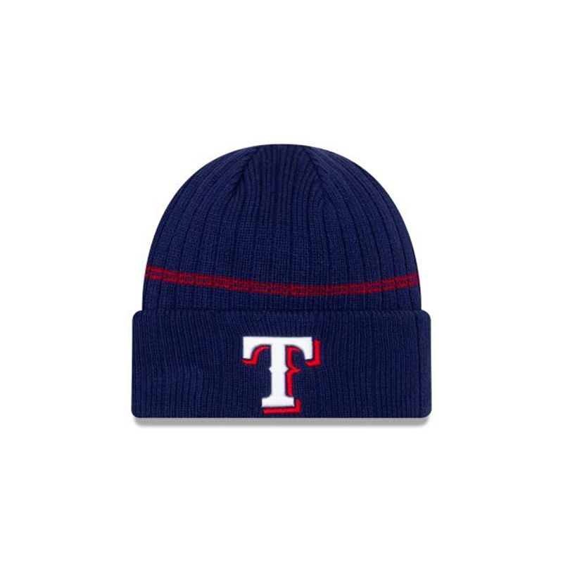 MLB Texas Rangers Sport Knit (INV4131) - Blue New Era Beanies